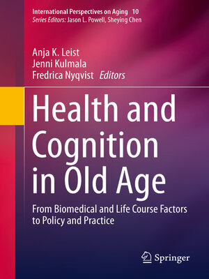 cover image of Health and Cognition in Old Age